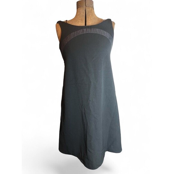 Zac Posen Black Wool & Silk Cocktail Dress Size 6 – Italian Fabric, Silk Lining - Picture 2 of 16